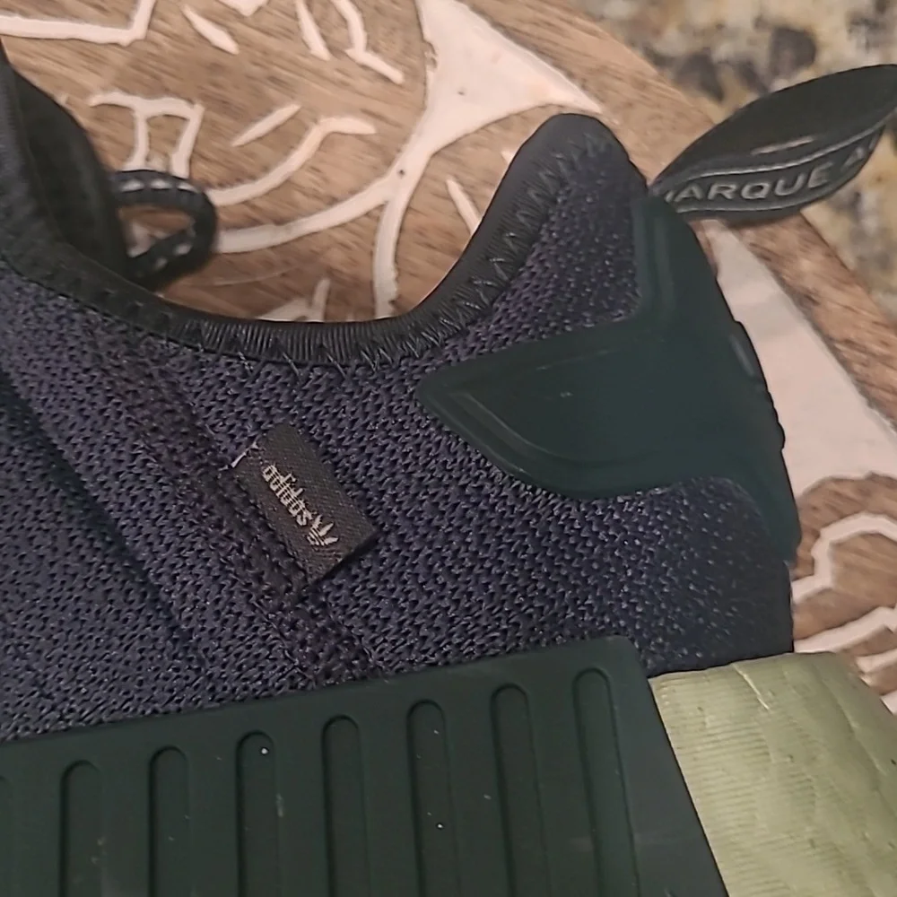 Adidas NMD_1 STLT Primeknit Running Shoe. Linen Green Men's Size 9.5. - Picture 5 of 10
